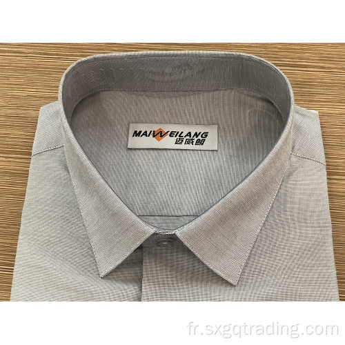 Chemise à manches longues pour homme de bonne qualité